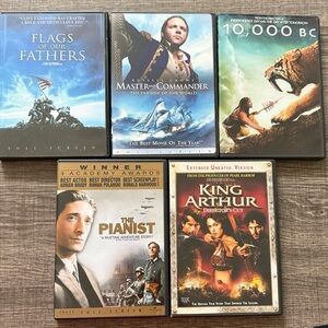 Bundle of 5 DVDs